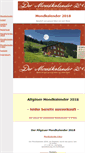 Mobile Screenshot of der-mondkalender.com